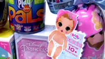 Abrindo Surpresas Peppa Pig, Bonecas Baby Born Foam Frozen 2 surpresas Disney Jr