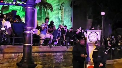 Noite de protestos nos Estados Unidos