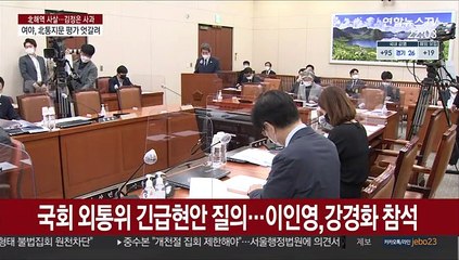 여야, 외통위 공방…"김정은 사과 의미" vs "정부 늑장대응"
