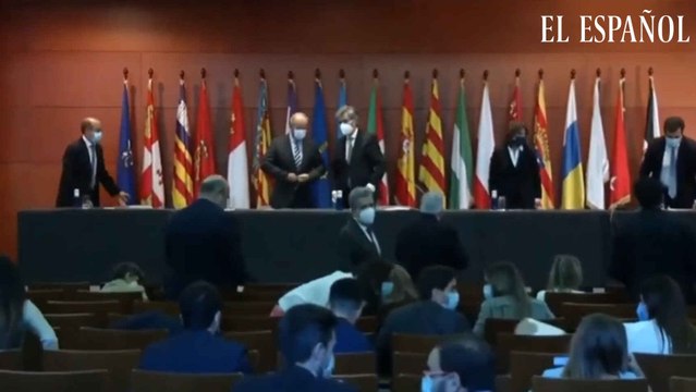 Se han pasado tres vueltas , la frase tras el discurso de Lesmes.