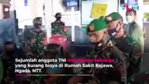 Bayi Kurang Biaya RS, Prajurit TNI Langsung Patungan Sukarel