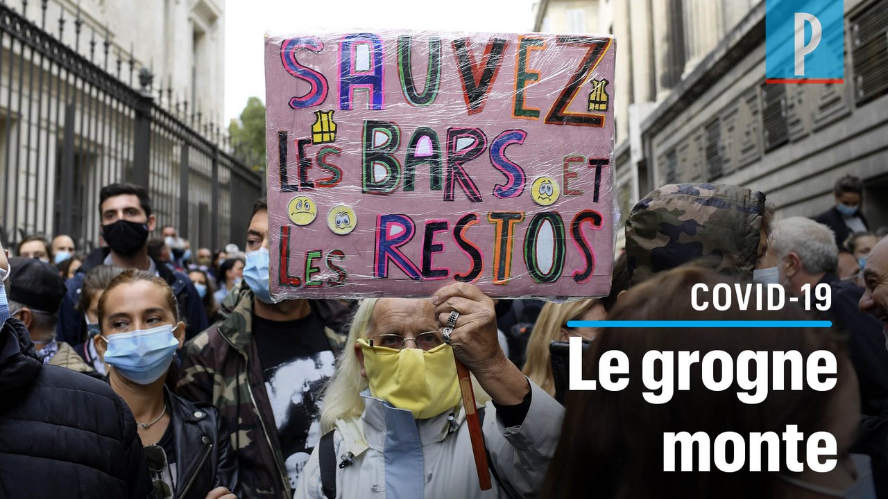 Covid-19 à Marseille : des restaurateurs révoltés et « à bout » manifestent