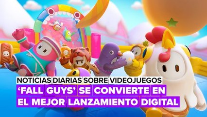 'Fall guys' se convierte en el mejor lanzamiento digital