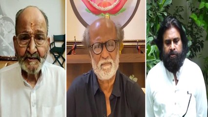 Rajinikanth,Pawan Kalyan,K viswanath Expresses Their Condolences For SPB