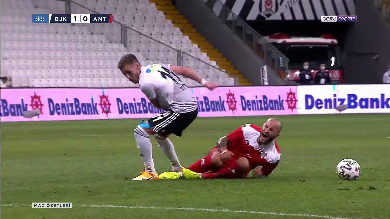 Beşiktaş 1 - 1 Fraport TAV Antalyaspor Maçın Geniş Özeti ve Golleri