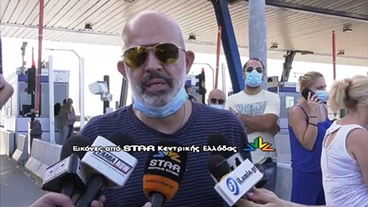 Έκλεισαν την εθνική οδό οι κάτοικοι των Καμένων Βούρλων