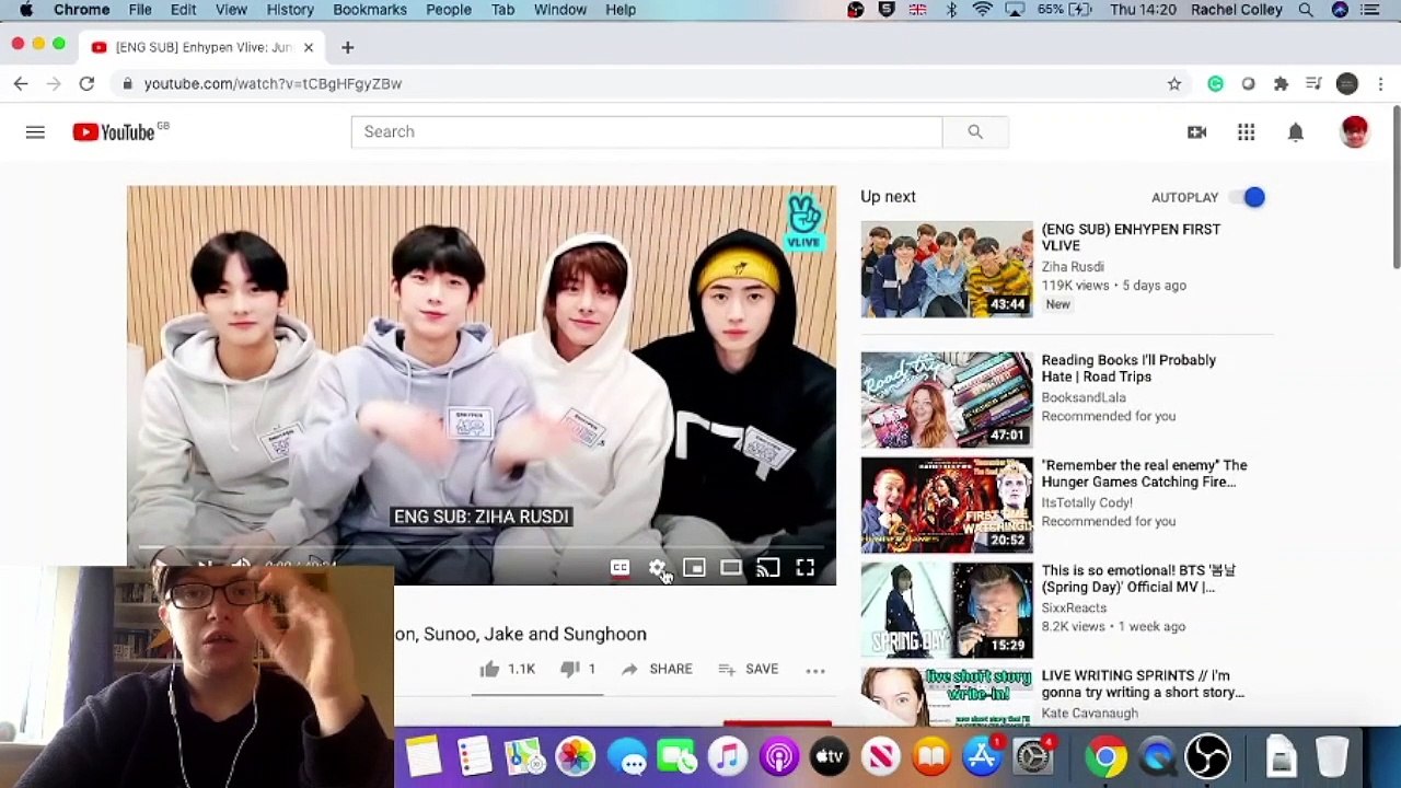 REACTION | ENHYPEN'S SECOND VLIVE LIVESTREAM WITH JUNGWON, SUNOO, JAKE & SUNGHOON