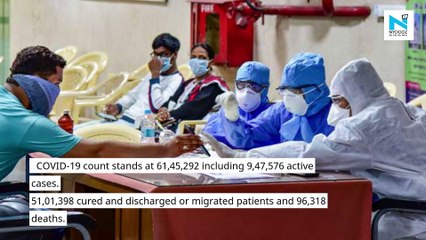 COVID-19 cases in India cross 61-lakh mark with 70,589 fresh infections