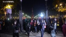Protestas en Cataluña tras la inhabilitación del presidente Quim Torra