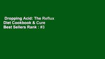 Dropping Acid: The Reflux Diet Cookbook & Cure  Best Sellers Rank : #3