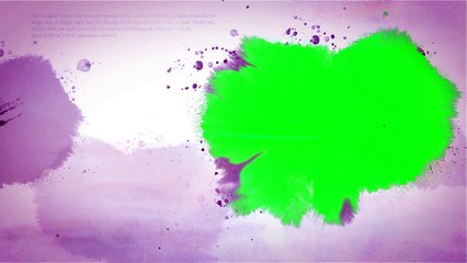 InkDrops Slide show easy make green screen template
