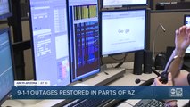 9-1-1 outages restored in parts of Arizona