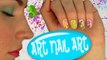 Art Nail Art! Nail Tutorial for 5 Easy Nail Art Designs. No Tools!