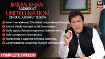 Prime Minister Imran Khan's Virtual Address at 75th United Nations General Assembly Session