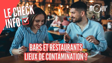 Bars et restaurants : lieux de contamination ?