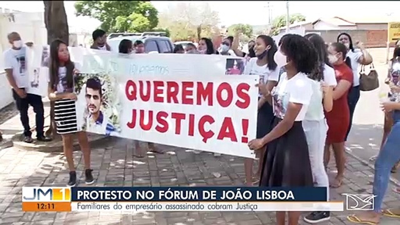 Familiares de empresário assassinado em João Lisboa cobram por Justiça.