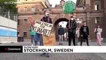 شاهد: غريتا تونبرغ تقود وقفة احتجاجية عالمية ضد التغير المناخي