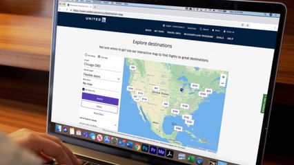 This New Map From United Helps You Search Destinations Within Your Budget