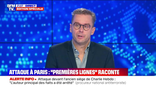Attaque à Paris : les deux victimes sont sorties des grands soins intensifs , selon Luc Hermann (Premières Lignes)