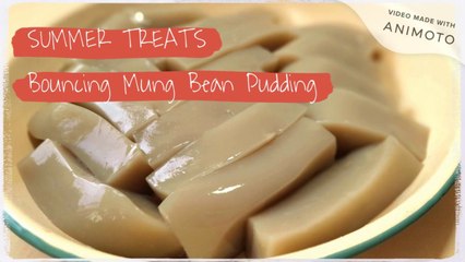 Bouncing Mung Bean Pudding