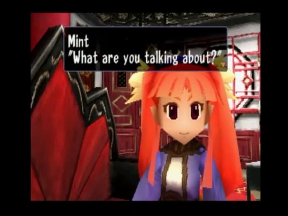 [Sony PlayStation] Threads of Fate (Dewprism) ~ attract mode and intro of Mint (00)