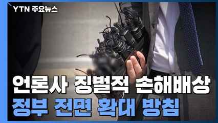 언론사 징벌적 손해배상 "도입취지는 공감 vs 비판기능 위축 우려" / YTN