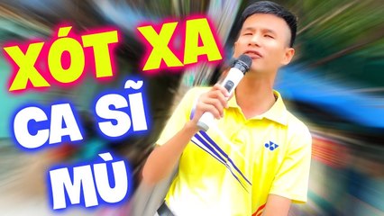 Xót xa ca sĩ mù Xuân Hòa khiến cả khu phố rung động  Liên Khúc Sầu Lẻ Bóng  Lk Bolero để đời