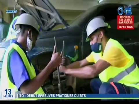 RTG / Début des épreuves pratiques du Brevet de Technicien Supérieur