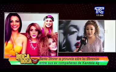 La cantante Blanka Stronner opina sobre las diferencias entre sus excompañeras de Kandela 4G