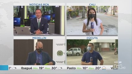 Así se vivió el segundo día de protestas sociales en varias regiones del país