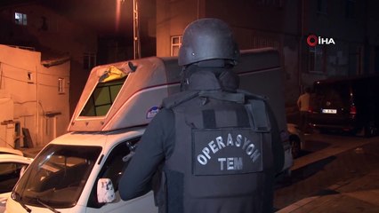 İstanbul'da birçok ilçede eş zamanlı PKK operasyonu