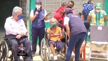 El presidente Lenín Moreno entregó ayudas técnicas a personas con discapacidad en Durán, provincia del Guayas