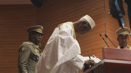 Bah Ndaw jura su cargo como presidente transitorio de Mali