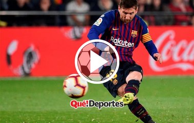 Скачать видео: #GolazoDelDía Así se ve un golazo de Messi desde el público