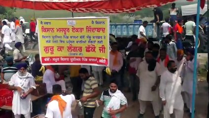ਬਾਰਡਰ ਤੋਂ ਦੇਖੋ ਠਾਠਾਂ ਮਾਰਦਾ ਇਕੱਠ youth of punjab united at Punjab Haryana Border