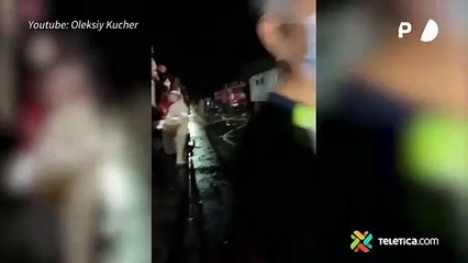 tn7 - una veintena de muertos al estrellarse un avión militar en Ucrania250920