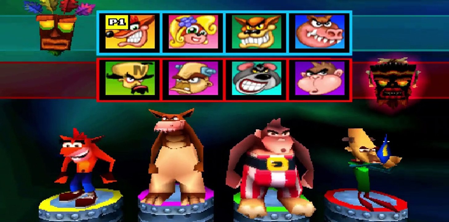 Crash Bash Tournament Polar Push - PLAYSTATION SONY