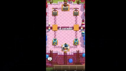 Ganando la partida con un Cohete Clash Royale