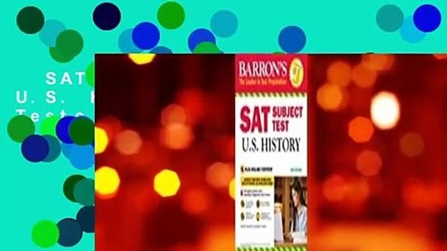 SAT Subject Test U.S. History with Online Tests Review