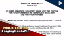 #LagingHanda | Hakbang ng Davao City LGU kontra COVID-19, mas pinaigting