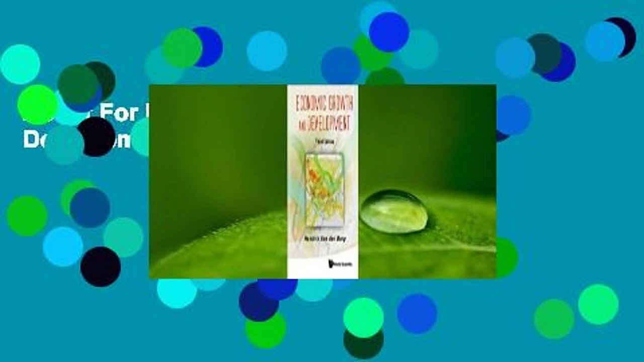 About For Books  Economic Growth and Development (Third Edition)  For Kindle