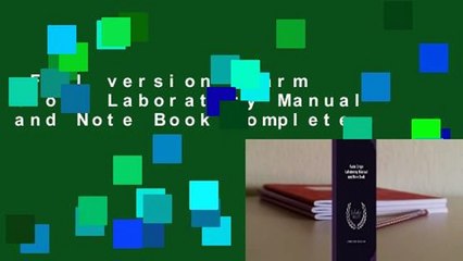 Full version  Farm Crops Laboratory Manual and Note Book Complete