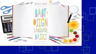 About For Books  Baby Sign Language Basics: Early Communication for Hearing Babies and Toddlers,
