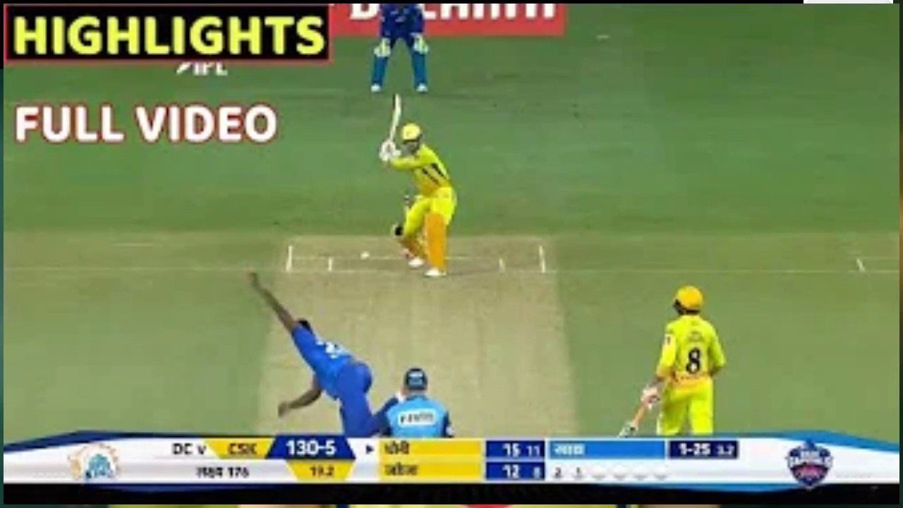 Chennai super kings vs Delhi Capital 7th IPL 2020 Full Highlights | DC VS CSK FULL HIGHLIGHTS