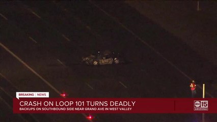 Crash on Loop 101 turns deadly