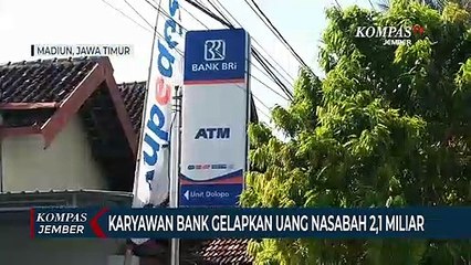 Descargar video: Karyawan BRI Gelapkan Uang Nasabah 2,1 Miliar Melalui Rekening Fiktif