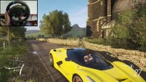 Ferrari Laferrari - Forza Horizon 4 | Logitech g29 gameplay (Steering Wheel   Paddle Shifter)