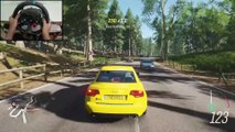 Audi RS 4 - Forza Horizon 4 ¦ Logitech g29 gameplay (Steering Wheel   Paddle Shifter)