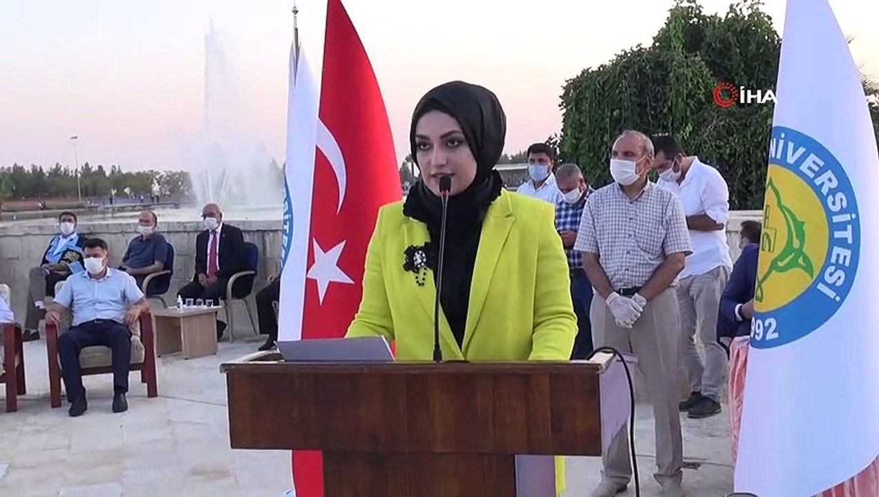 Şanlıurfa’da sosyal mesafeli mezuniyet töreni