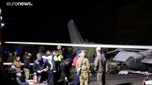 Accidente aéreo militar en Ucrania deja al menos 25 muertos